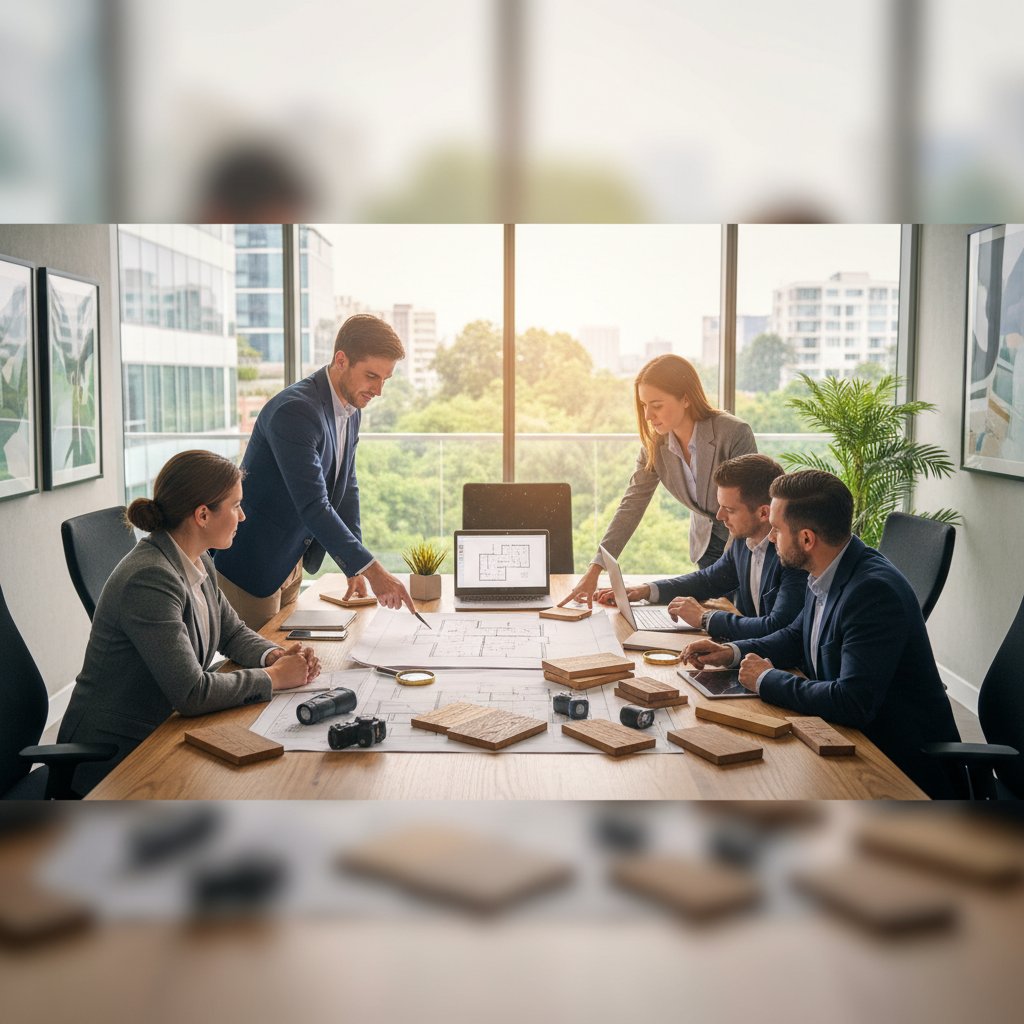 Termite protection specialists at work